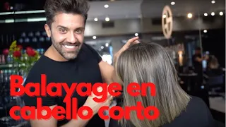 CÓMO HACER BALAYAGE EN CABELLO CORTO / BY GABRIEL SAMRA