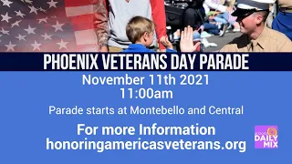 Get Ready for the 25th Annual Phoenix Veterans Day Parade!