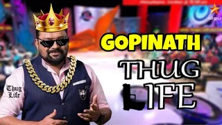 GOPINATH - THUG LIFE | நீயா நானா | Vijay tv