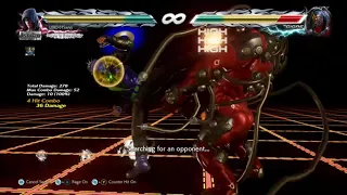 Jin Kazama tekken 7 Rank Match lobby. 105 DAMAGE COMBO