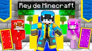 Jugando como el REY de Minecraft