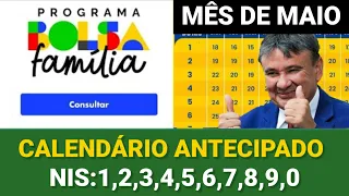 CAIXA PUBLICA CALENDÁRIO DO BOLSA FAMÍLIA MÊS DE MAIO ANTECIPADO todos os NIS: 1,2,3,4,5,6,7,8,9,0!