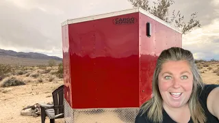 Insulating My 5x8 Cargo Trailer with cost breakdown