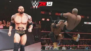 WWE 2K19 : Batista 2019 RAW Return Mod with Updated Tatoos & Updated Gfx