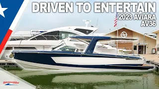 Driven To Entertain | 2023 Aviara AV36 | MarineMax Dallas Yacht Center