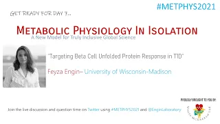 Feyza Engin. Targeting Beta Cell Unfolded Protein Response in T1D #METPHYS2021 DAY 7