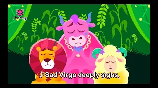 Pinkfong star sign story stories ♍  Virgo Zodiac song 🎵