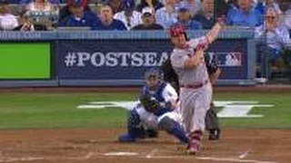 STL@LAD Gm4: Holliday hits a moonshot to left
