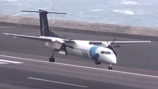 WINDY Landings || Awesome Go Arounds || Madeira International Airport