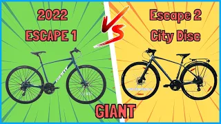 Review & Đánh Giá XE ĐẠP GIANT 2022 ESCAPE 1 và Xe Đạp Giant Escape 2 City Disc | SKU:  | XĐGK