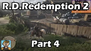 Red Dead Redemption 2 - Part 4 (Horseshoe Overlook Part 3) - RDR2 Playthrough/Let's Play