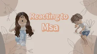 Reacting to MSA “ I spent all of my dads money in 33 days”