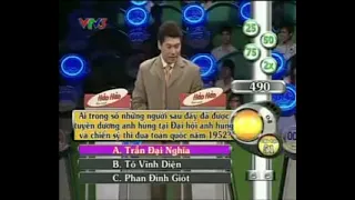 VTV3 - Đấu trường 100 - Phần thi của thí sinh Nguyễn Vũ Phong (17 - 24/5/2010)