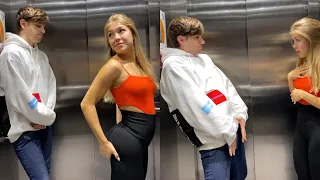 GUY couldn't RESIST and wanted it right in ELEVATOR🥵🔞он захотел это в лифте @Babycoma13 prank