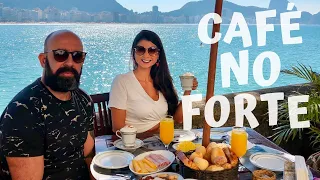 Melhor café da manhã do Rio de Janeiro - Forte de Copacabana - Confeitaria Colombo