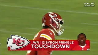 Patrick Mahomes spinning touchdown throw