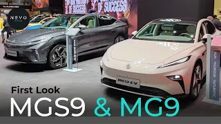 MG9 & MGS9 - First Look at MG's Tesla Beaters!