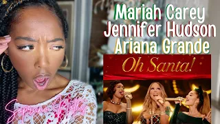 Opera Singer Reacts to OH SANTA! | Mariah, JHud, Ariana | Performance Analysis