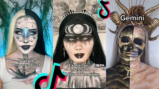 Zodiac Sign As Makeup - TikTok Compilation