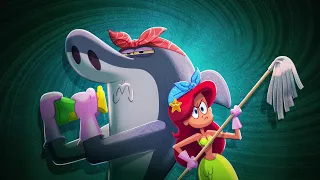 ZIG e SHARKO 🌴 VISITA SURPRESA 🧽 Zig e Sharko Brasil | Desenho Animado em português