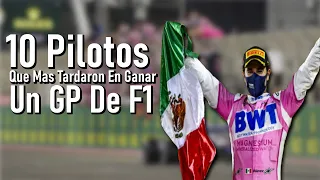 Pilotos Que MAS TARDARON En Conseguir Una VICTORIA En F1!