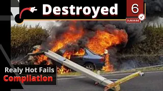 Destroyed  [6] - Idiots Driving. Car Crash Fails. Viral Compilation 2021