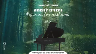 ניגונים לנשמה (רצף ניגוני חב׳׳ד על פסנתר)  / Nigunim For Neshama / שניאור לרר - Shneor Lerer