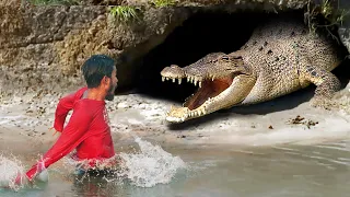 Crocodile Attack Man in Water | Crocodile attack Man | crocodile attack stories part 3