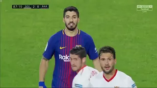 Sevilla vs FC Barcelona 2 2 All Goals with English Commentary La Liga 31 03 2018 HD 720p1