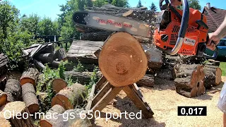 Husqvarna 362 xp vs Oleo mac gs 650 ported