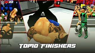 Wr3d 2k22 Top10 Amazing Finishers By WVG