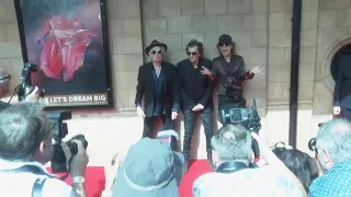 Rolling Stones arrive for press conference in London