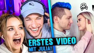 JULIA und REZO reagieren auf erstes Video ZUSAMMEN