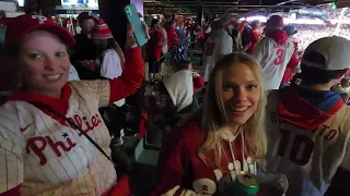 Dancing on my own at Phillies game 2 vs Diamondbacks Tuesday, October 17th, 2023