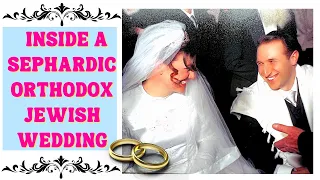 Come With Me to an Orthodox Sephardic Jewish Wedding | All Rituals & Ceremony Explained | Frum It Up