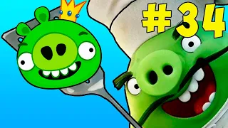 Злые птички выгоняют свинок Angry Birds 34  Мультфильм смотреть онлайн  Игры на телефон андроид