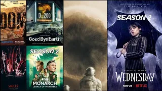 Wednesday Season 2 | Goodbye Earth Hindi Dubbed | Dune 2 Hindi Ott | Smile 2 | Dom Season 2 & More