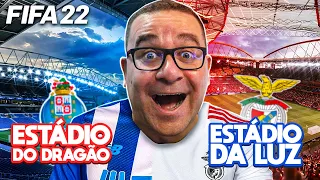 FIFA 22 | A NOVA GAMEPLAY ESTÁDIOS DA LUZ E DO DRAGÃO