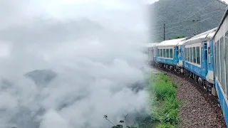 Visakhapatnam to Araku Vistadome Coach Train Journey #train #travel #araku