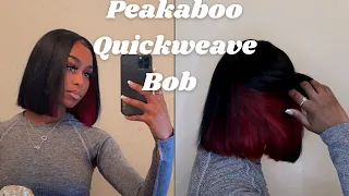 HOW TO: PEAKABOO QUICKWEAVE BOB