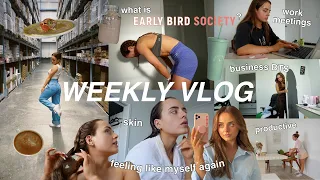 WEEKLY VLOG | WE’RE BACK! | WHAT IS EARLY BIRD SOCIETY? IKEA TRIP | BUSINESS BTS | Conagh Kathleen