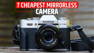 7 Cheapest Mirrorless Cameras That Are Actually GOOD!