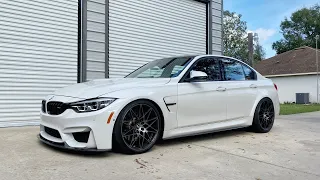 Upgrading my "new" BMW F80 M3. then testing it out.