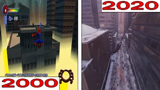 Evolution of Free Roam in SPIDER-MAN Games