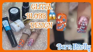 🙃SHINNY BLOBB DESIGN 🤔5D SOLID GEL DEMO & REVIEW @BornPrettyBPS PR UNBOXING ♡ SWATCH & FUN☆ #nails