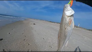 Surf Fishing on Cape Lookout (Outer Banks)