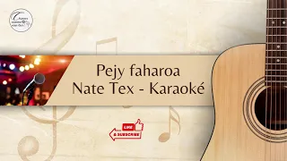 Nate Tex - Pejy Faharoa - Karaoké