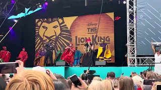 West end live 2023. Saturday 17th June. Lion King. He lives in you.