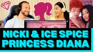 First Time Hearing Ice Spice & Nicki Minaj Princess Diana Reaction - WHO WORE THE PINK BETTER?