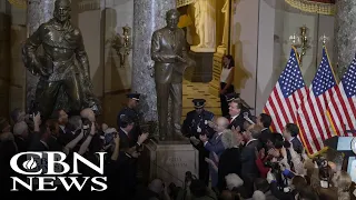 Late Rev. Billy Graham Immortalized In Capitol Hill Statue